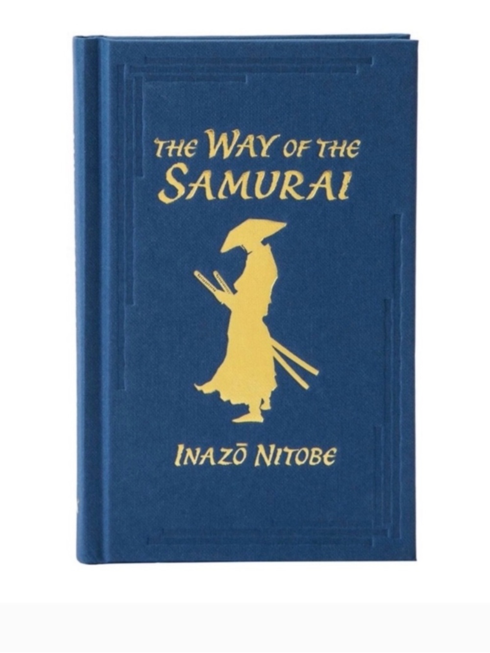 The Way of the Samurai - Blue Hardcover with Gold Foil Brand New